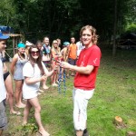 Slovenski izviđači koji logoruju u 20 km udaljenim Radencima iznenadili su nas prvi dan logora